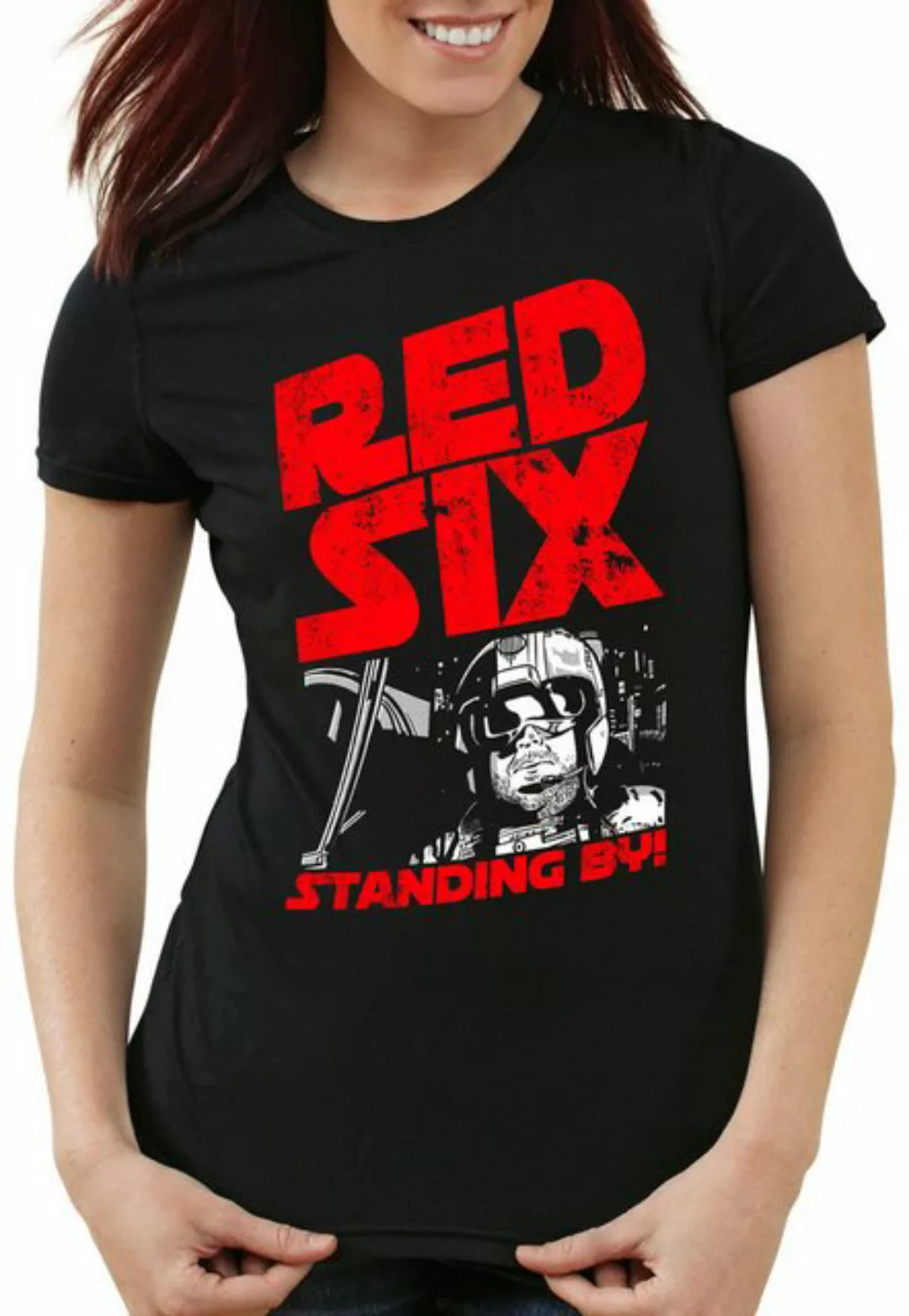 style3 T-Shirt Standing By yavin x-wing pilot jek porkins star krieg wars d günstig online kaufen