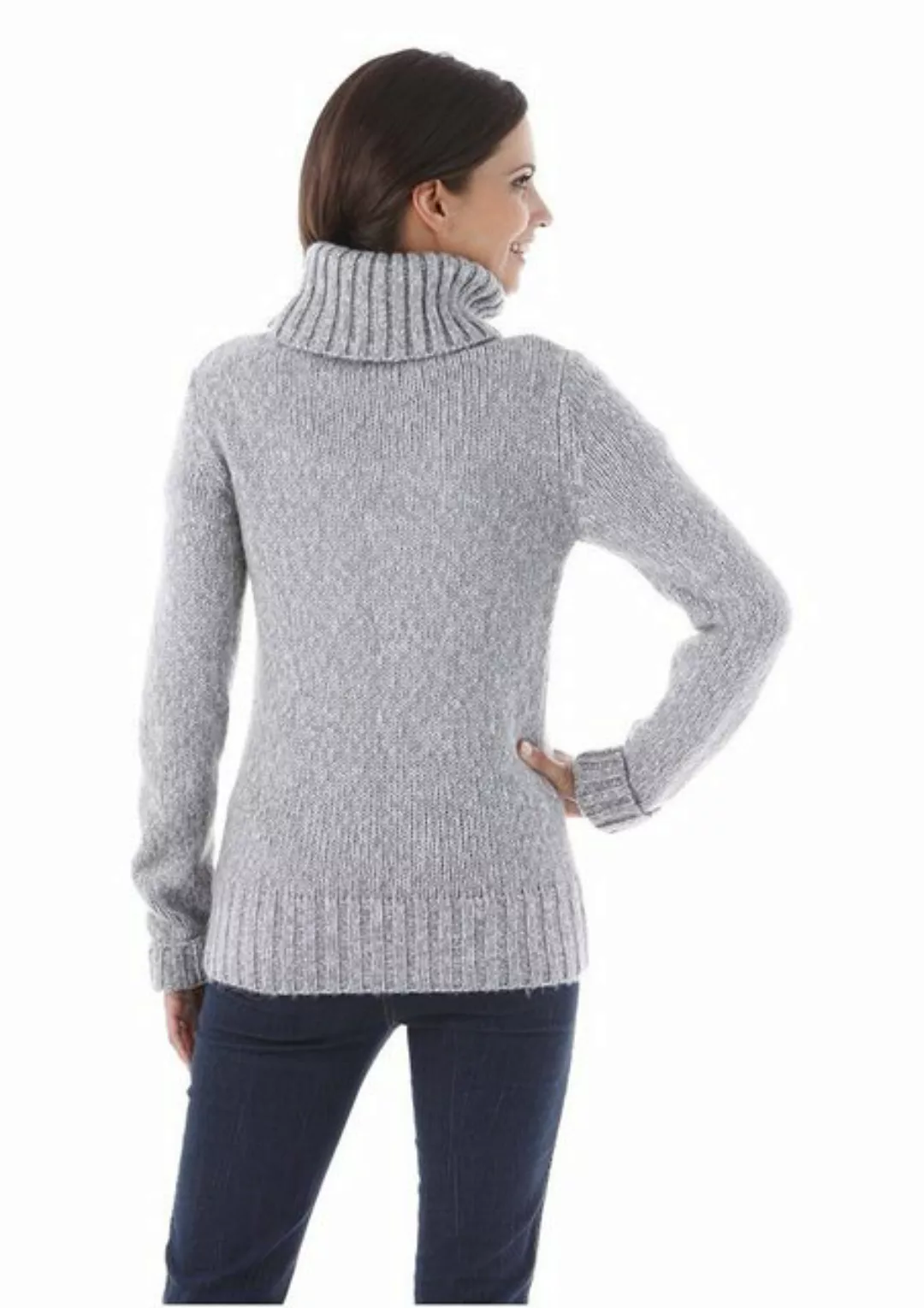 Aniston CASUAL Rollkragenpullover günstig online kaufen