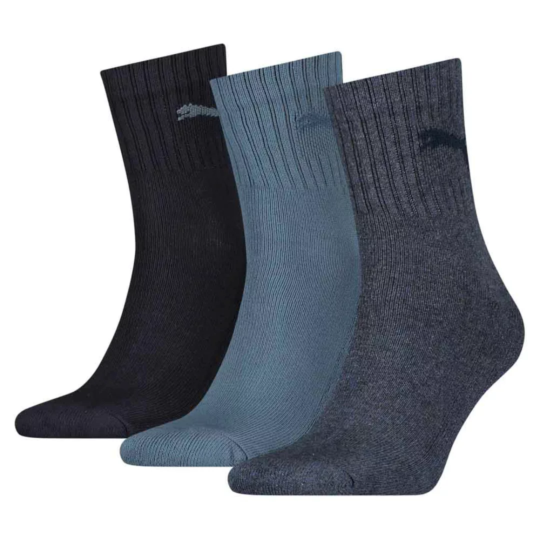 PUMA Unisex Sportsocken, 3 Paar - Short Crew Socks, Tennissocken, einfarbig günstig online kaufen