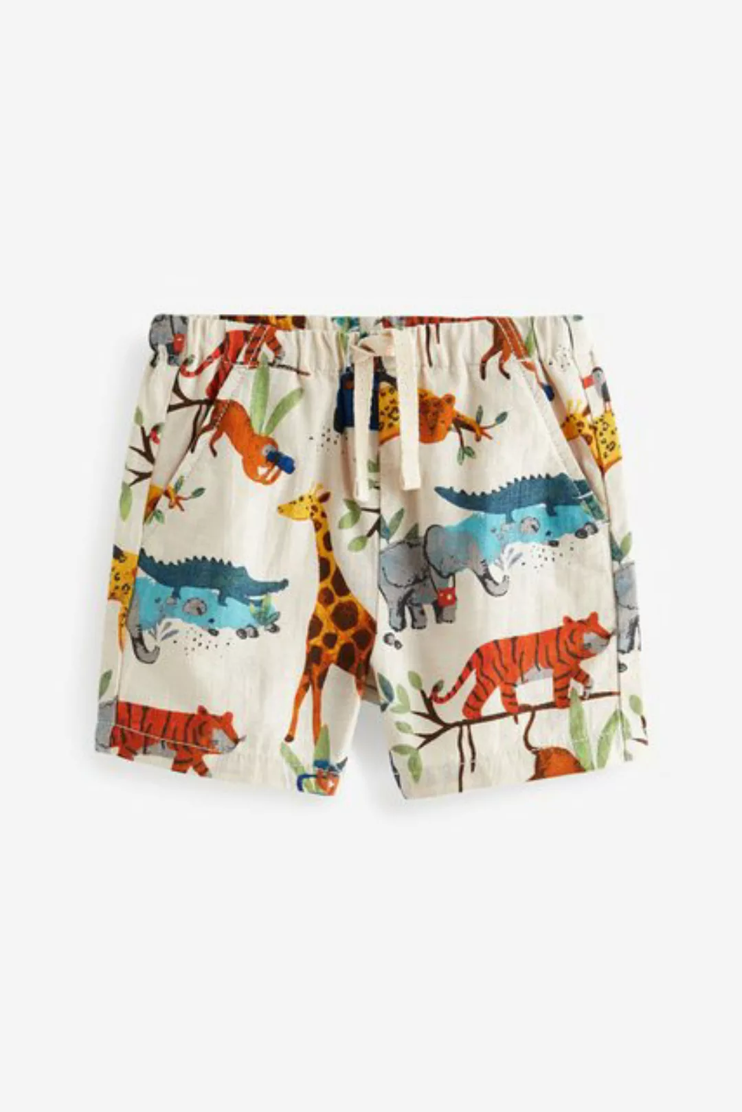 Next Shorts Pull-On Shorts aus Leinen (1-tlg) günstig online kaufen