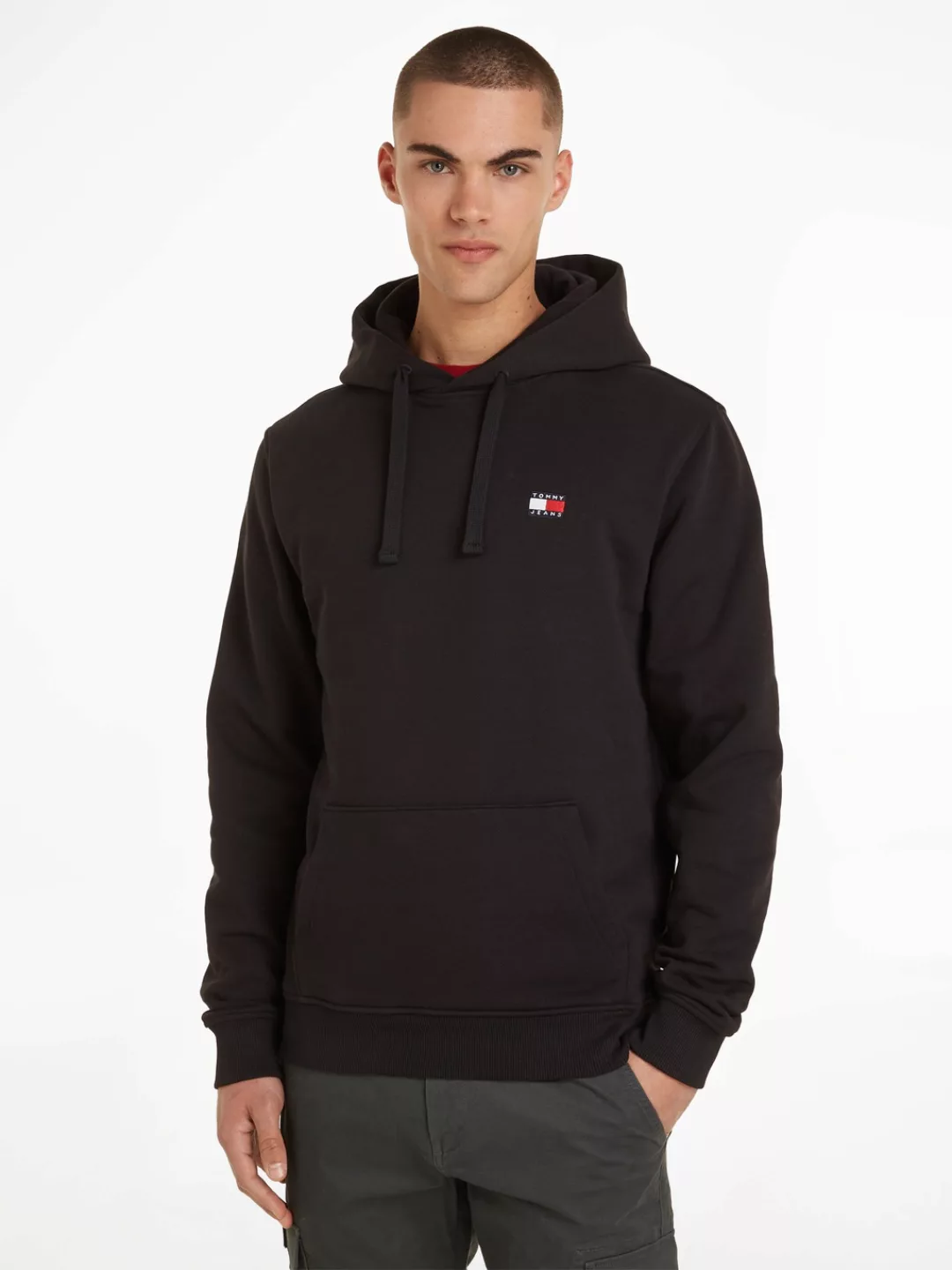 Tommy Jeans Plus Kapuzensweatshirt "TJM REG BADGE HOODIE EXT", mit wärmend günstig online kaufen