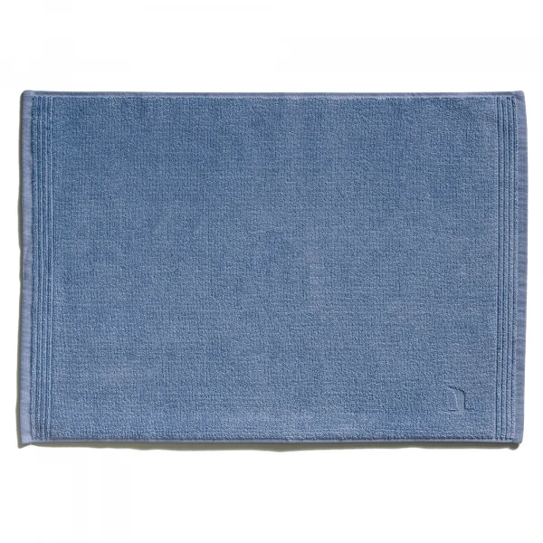 Möve Badematten Superwuschel - Farbe: steel blue - 847 - 50x70 cm günstig online kaufen