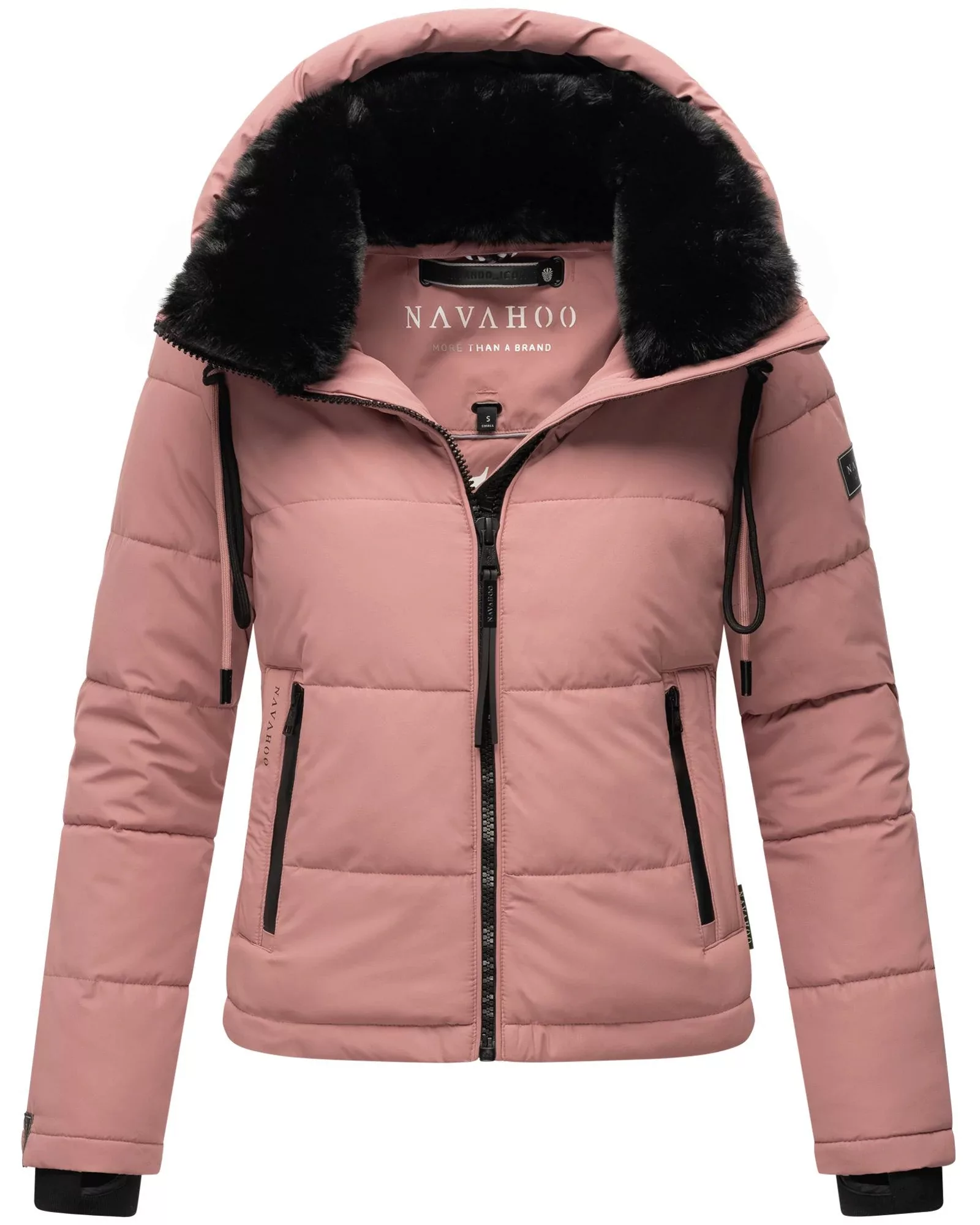 Navahoo Steppjacke "Mit Liebe XIV", mit Kapuze, Warme gesteppte Damen Winte günstig online kaufen