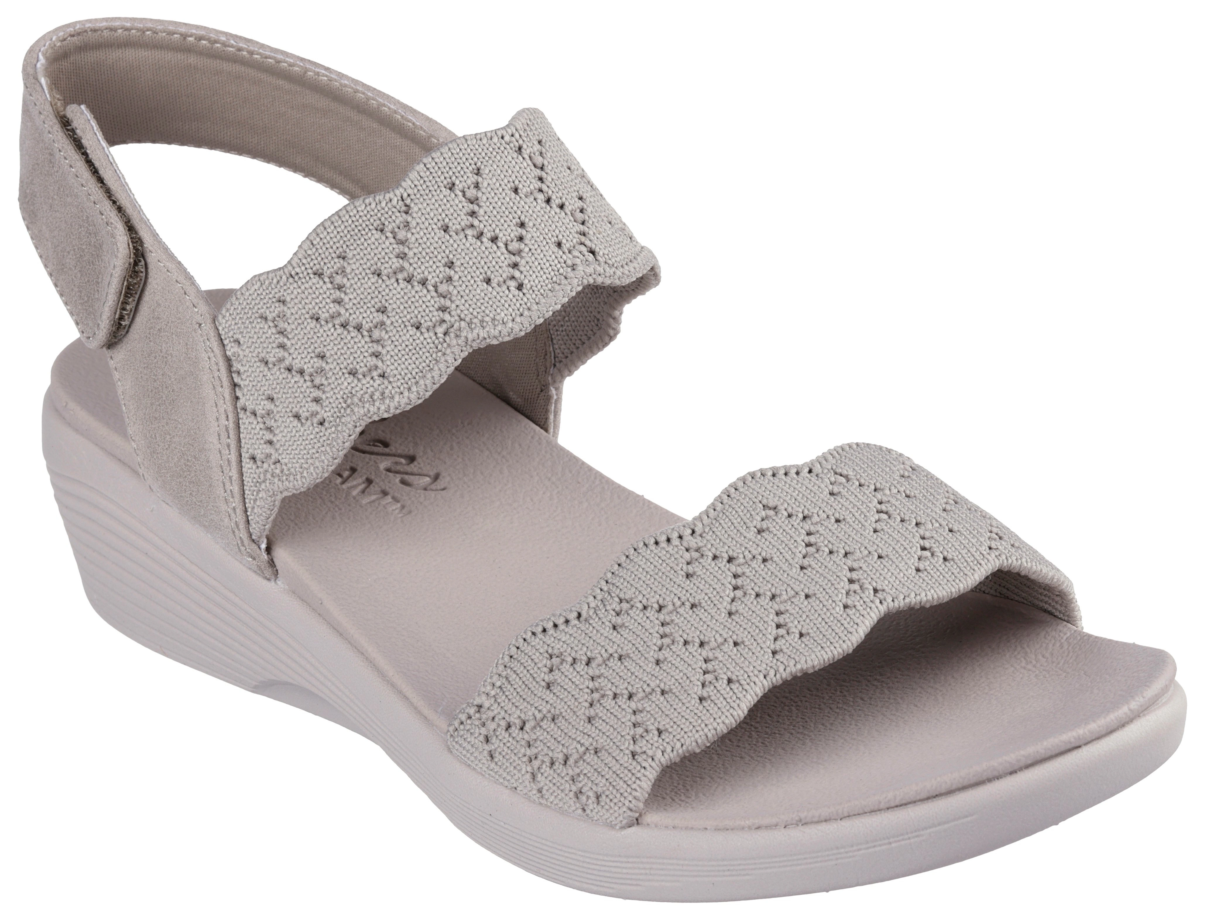 Skechers Keilsandalette "ARYA-ON THE RISE", Plateausandale, Klettschuh mit günstig online kaufen