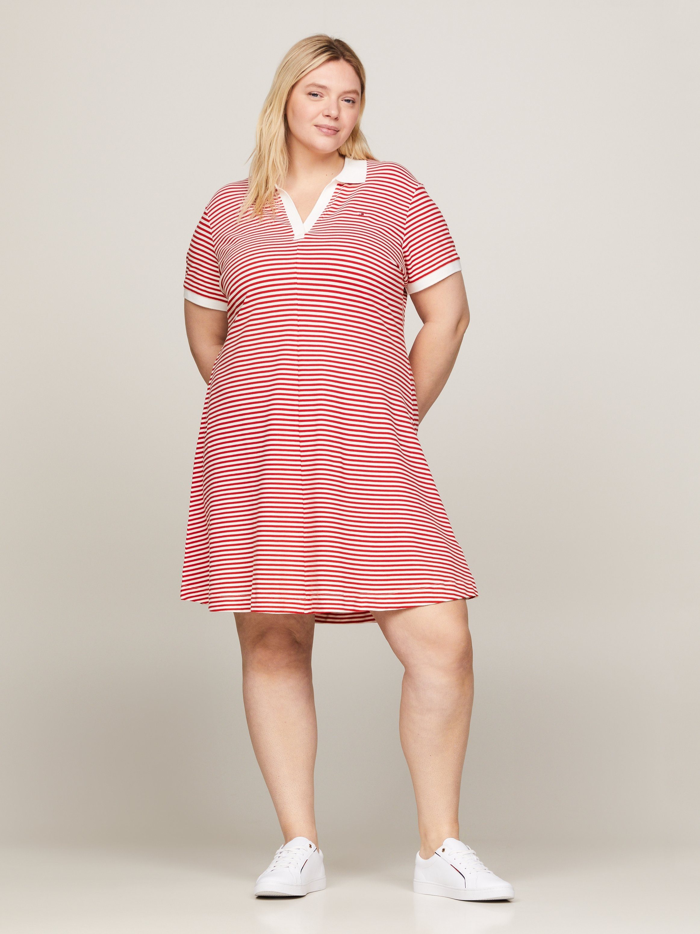 Tommy Hilfiger Curve Polokleid CRV OPEN günstig online kaufen