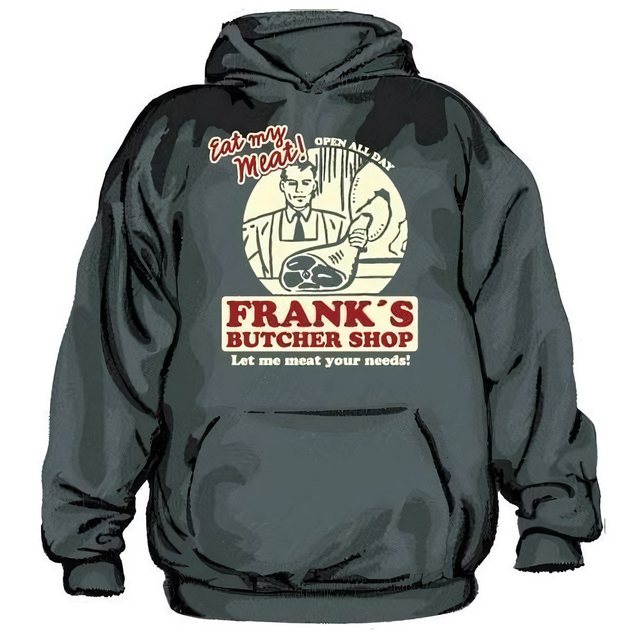 Hybris Hoodie Frank's Butcher Shop Hoodie günstig online kaufen