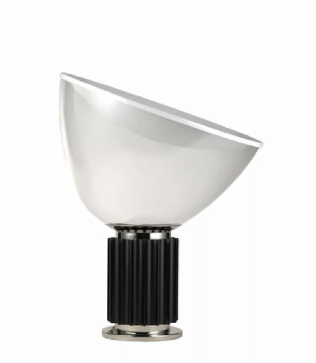 Tischleuchte Taccia LED Small (1962) glas schwarz / Diffusor aus Glas - H 4 günstig online kaufen