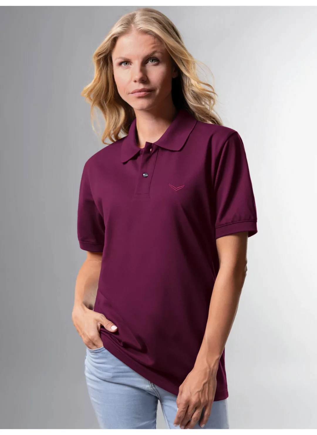 Trigema Poloshirt "TRIGEMA Poloshirt DELUXE Piqué" günstig online kaufen