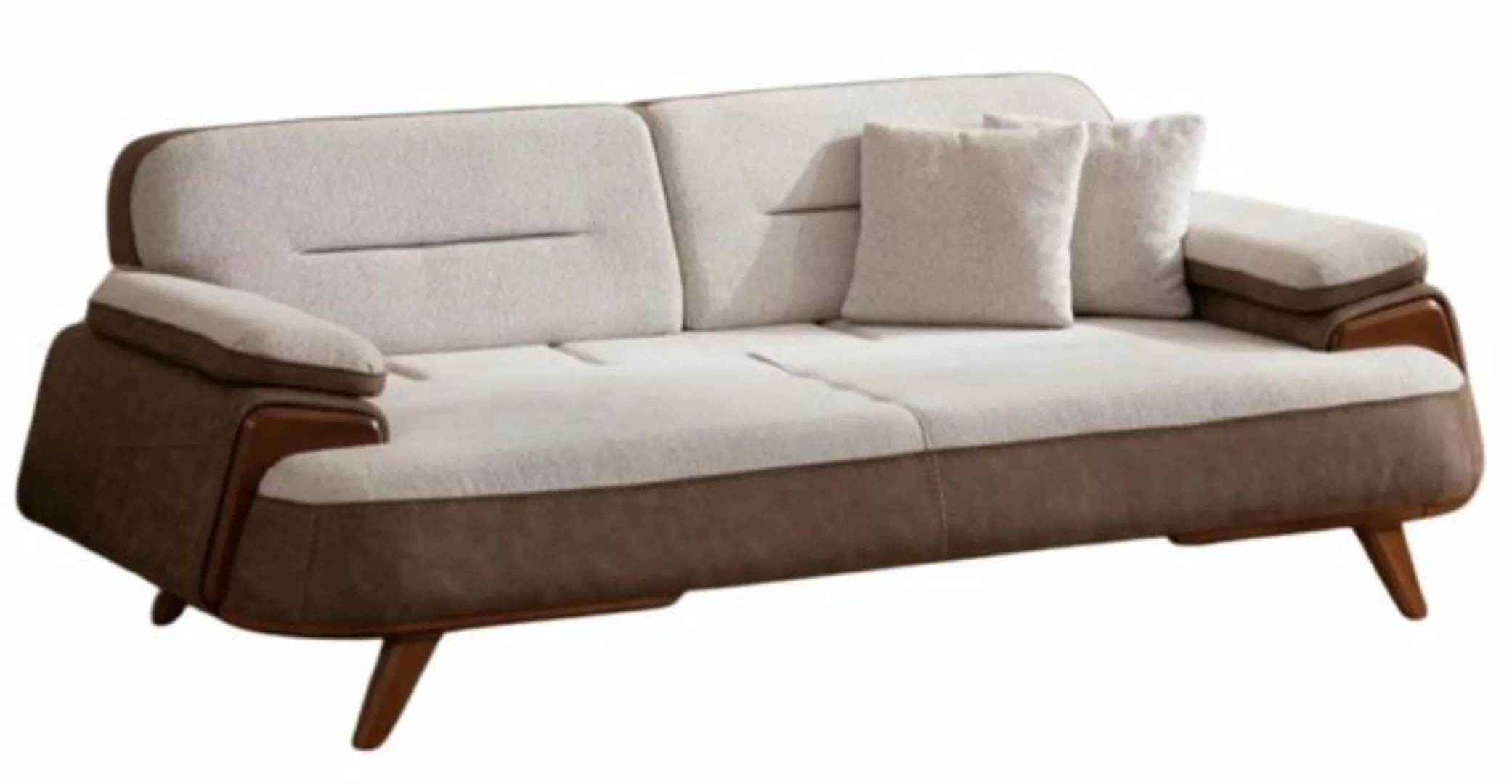 Villa Möbel Sofa Kendo, 1 Stk. 3-Sitzer, Handmade Quality,strapazierfähiger günstig online kaufen