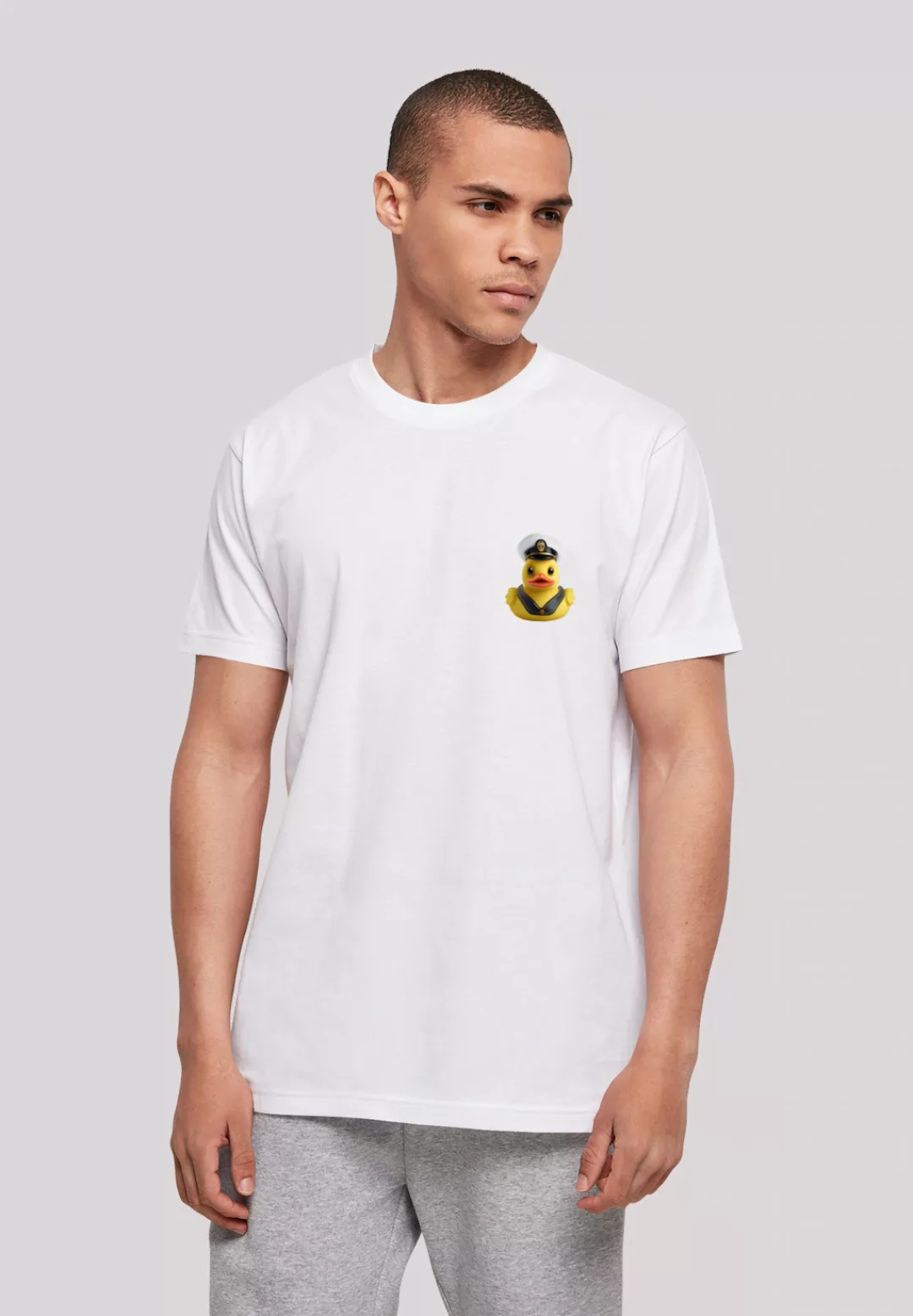 F4NT4STIC T-Shirt "Rubber Duck Captain TEE UNISEX", Print günstig online kaufen