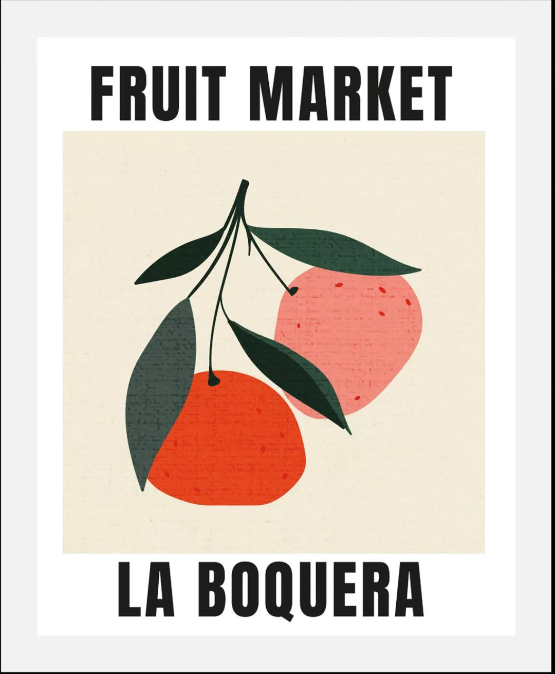 queence Bild "Fruit Market", Obst-Obst Bilder-Essen-Lebensmittel-Kunst-Abst günstig online kaufen