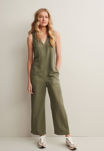 Next Jumpsuit Overall aus Tencel mit V-Ausschnitt (1-tlg) günstig online kaufen