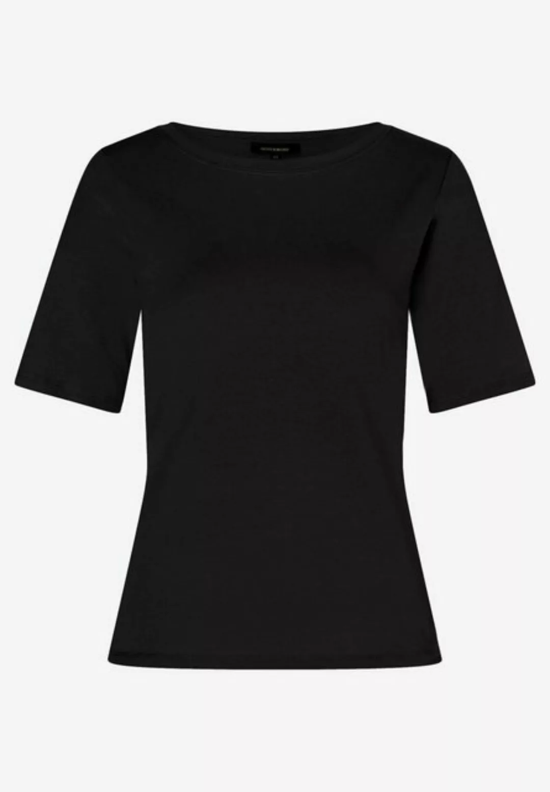 MORE&MORE Kurzarmshirt T-Shirt schwarz Sommer-Kollektion günstig online kaufen