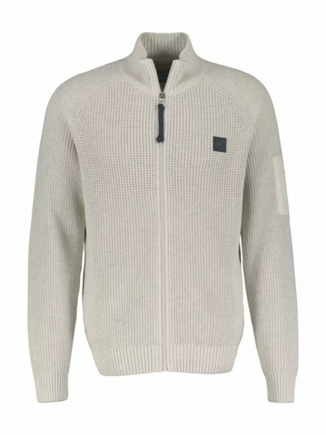 LERROS Strickjacke "LERROS Strickjacke für Herren, grob gerippt" günstig online kaufen