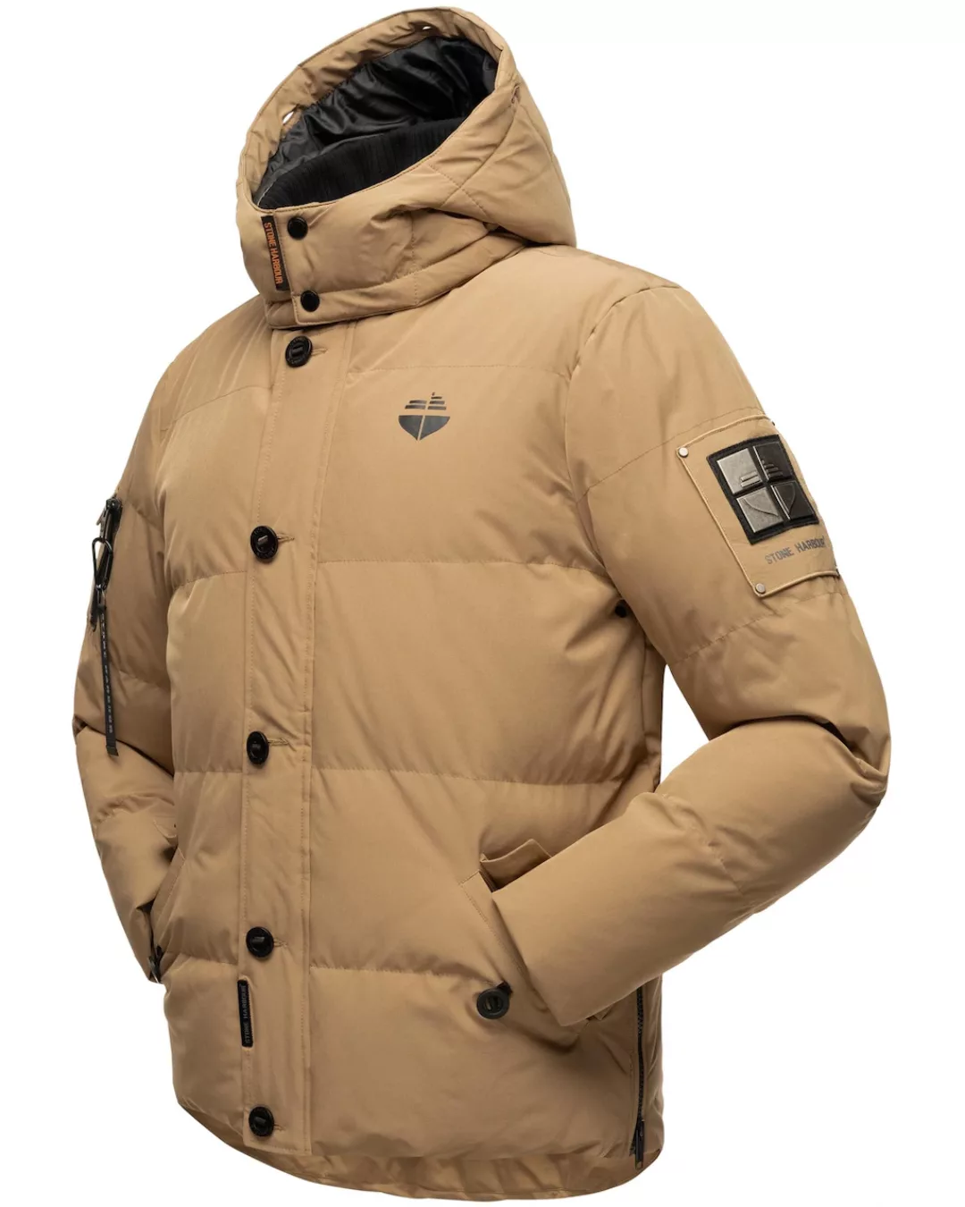 Stone Harbour Winterjacke "Halvaar", mit Kapuze, stylischer Winterparka mit günstig online kaufen