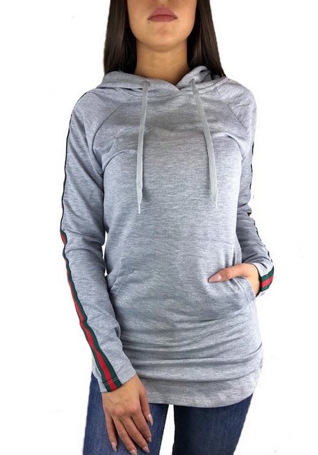Worldclassca Hoodie Worldclassca Damen Kapuzenshirt Sweatshirt mit seitlich günstig online kaufen