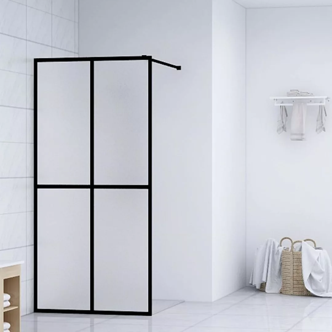 Vidaxl Duschwand Für Walk-in Dusche Mattes Sicherheitsglas 100x195 Cm günstig online kaufen