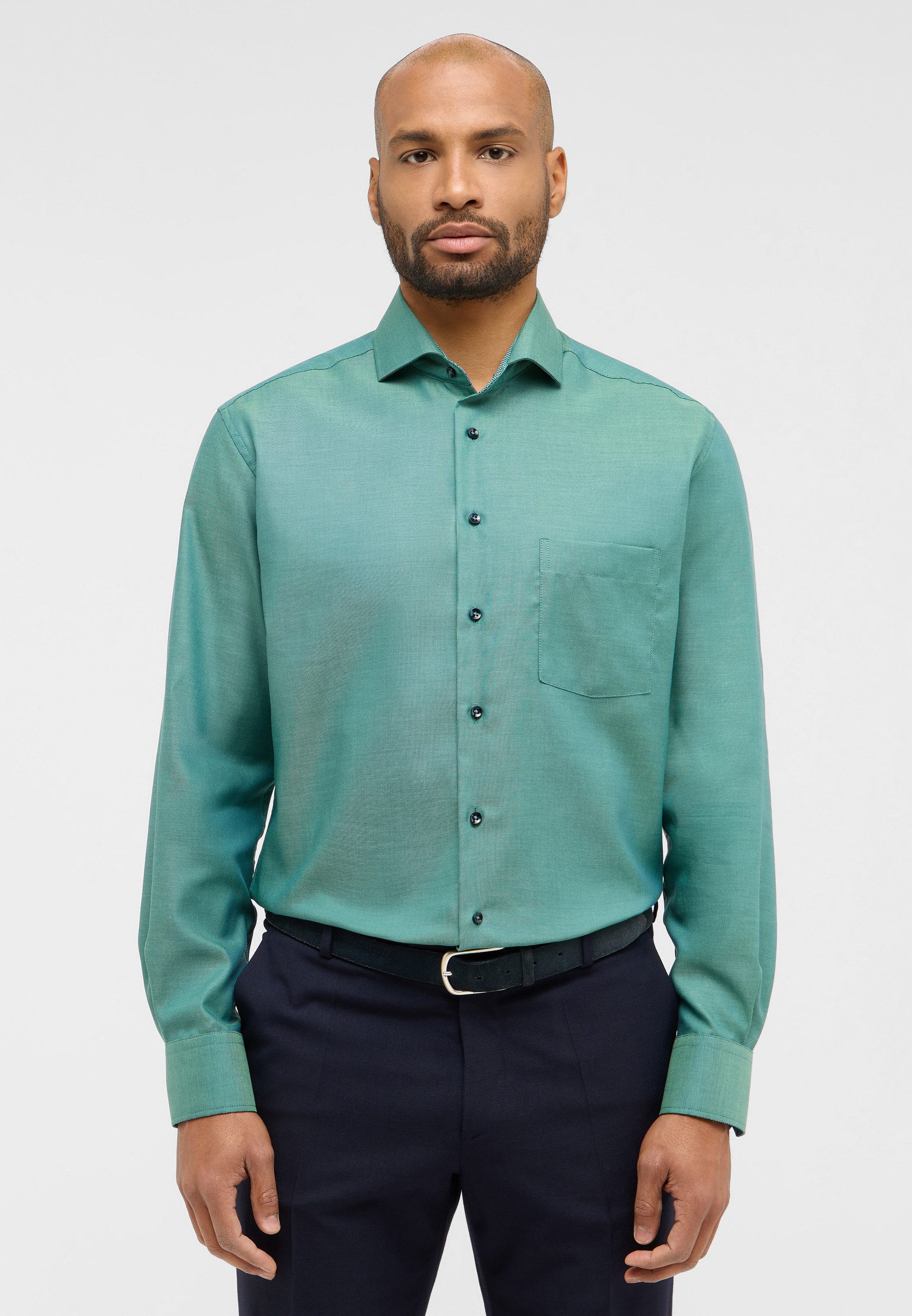 Eterna Langarmhemd "MODERN FIT", NON IRON (bügelfrei) günstig online kaufen