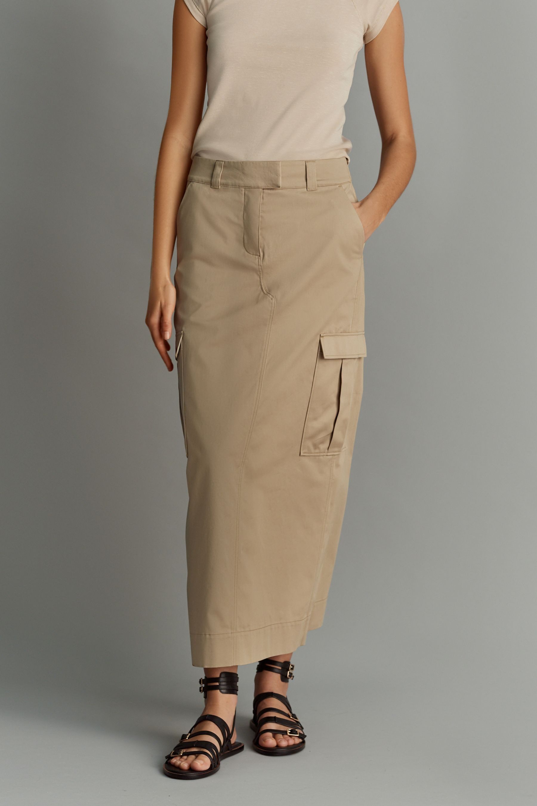 Next Midikleid Utility-Midirock, Kurzgröße (1-tlg) günstig online kaufen