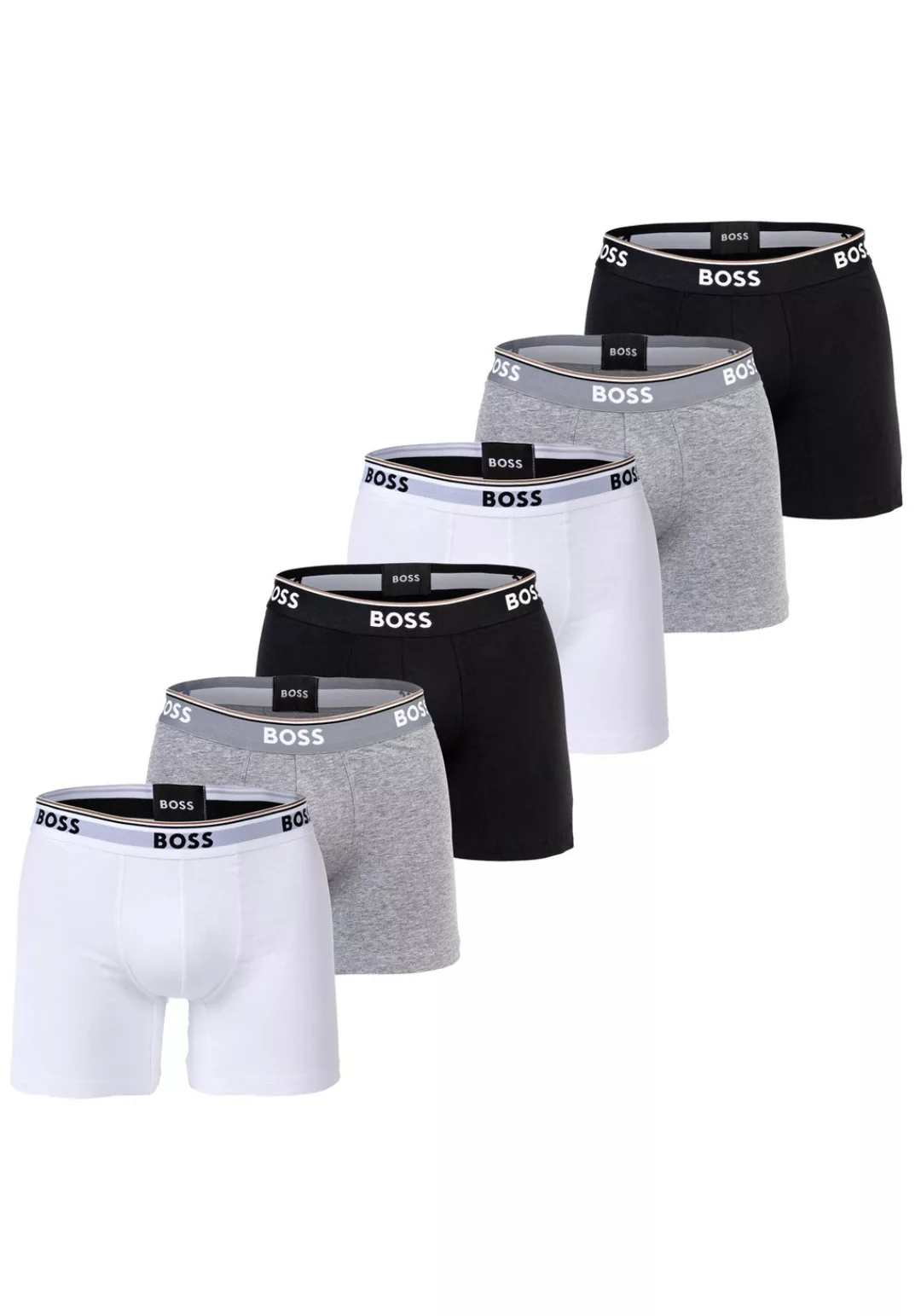 BOSS Boxershorts "Boxershort BoxerBr 3P Power 6er Pack" günstig online kaufen