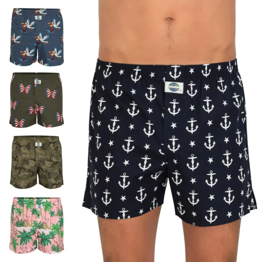 D.E.A.L International 5-er Set Boxershorts mit Motiv Mix günstig online kaufen