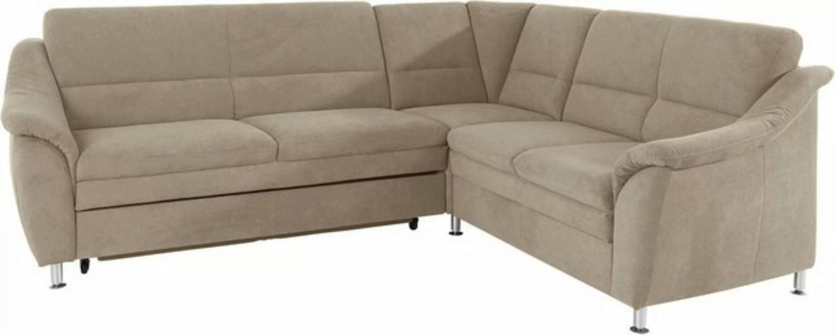 Places of Style Ecksofa Cardoso L-Form, Federkern, wahlweise mit Bett, Schu günstig online kaufen