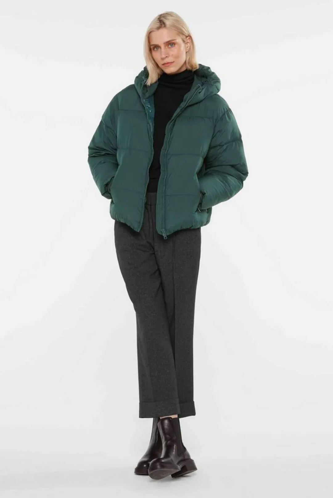 SENSES.THE LABEL Winterjacke mit elastischen Steppnähten günstig online kaufen