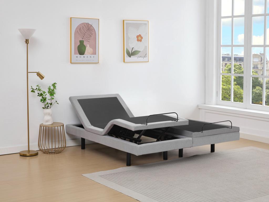 Dekoratives Bettgestell mit elektrischer Relaxfunktion - 2 x 80 x 200 cm - günstig online kaufen