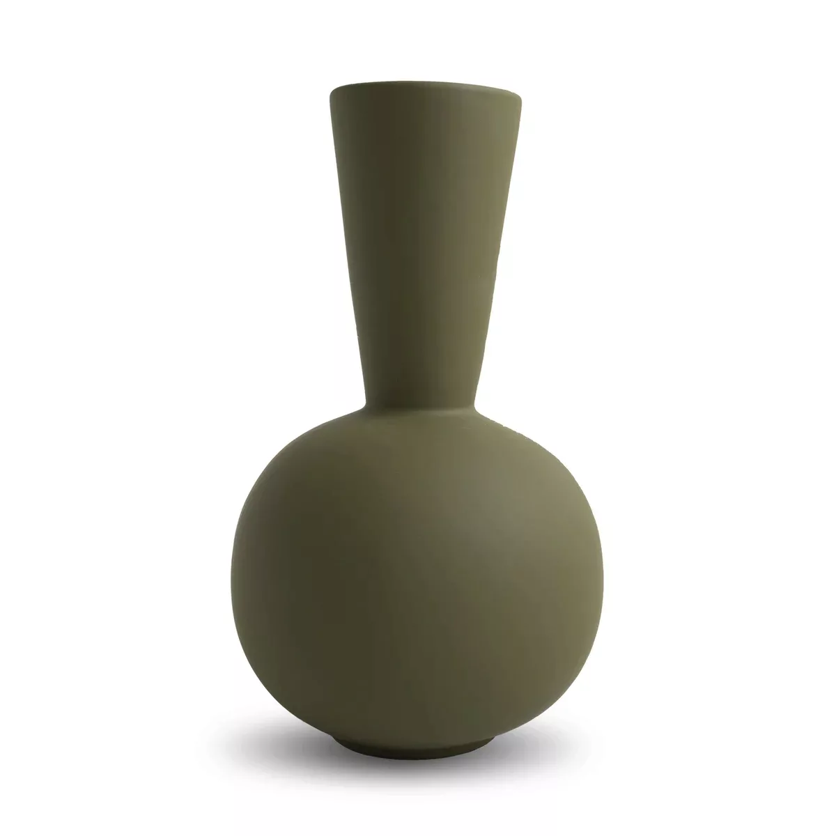 Trumpet Vase 30cm Olive günstig online kaufen
