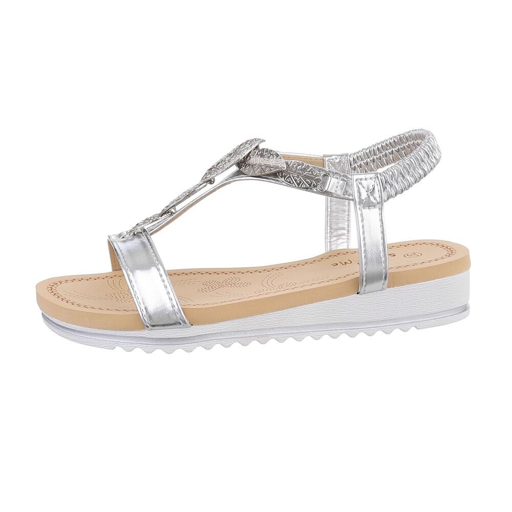 Ital-Design Damen Freizeit Riemchensandalette (86016895) Keilabsatz/Wedge günstig online kaufen