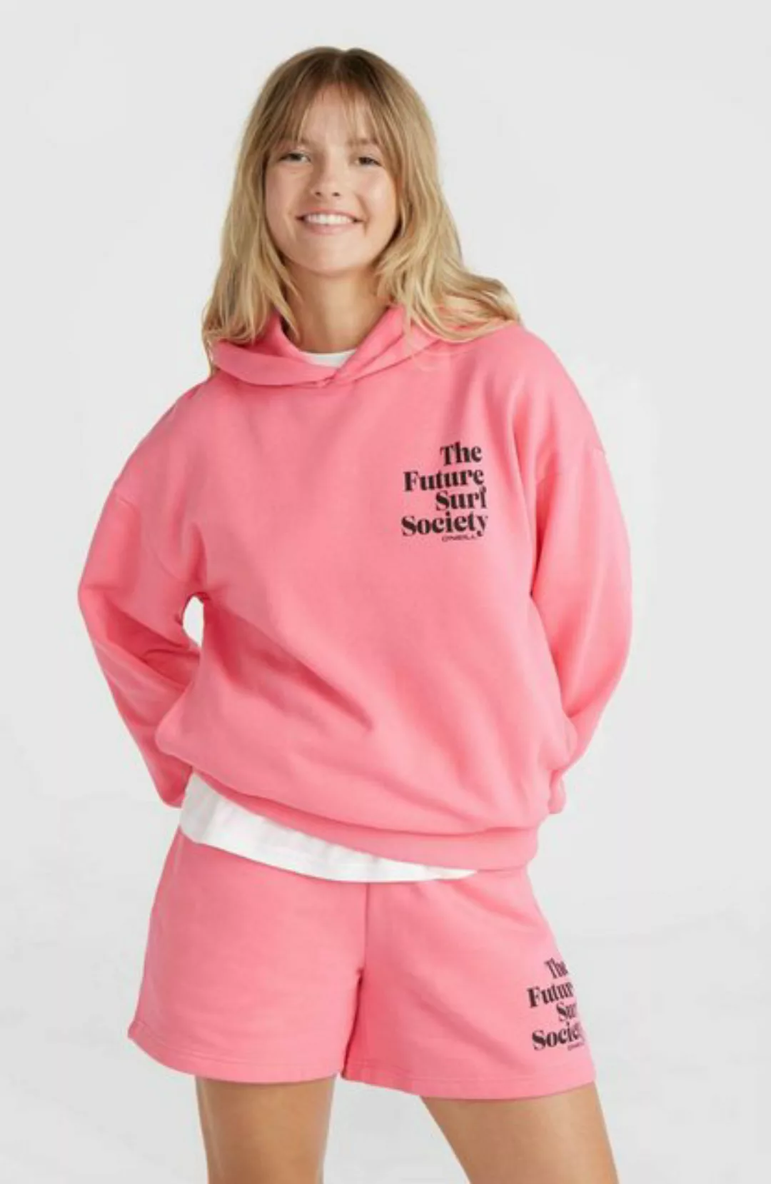 O'Neill Crop-Top O´NEILL Hoodie Sweater Future Surf Society Pink günstig online kaufen