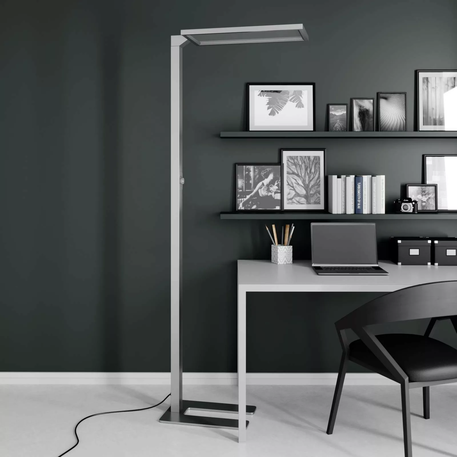 Prios Lexo LED-Office-Stehleuchte mit Dimmer günstig online kaufen