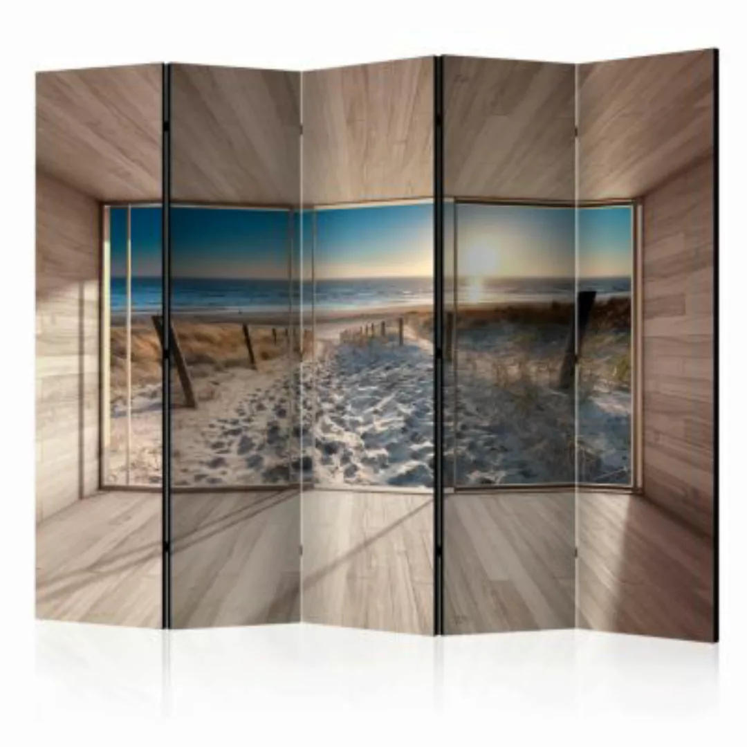 artgeist Paravent Modern Lounge: By the Sea II [Room Dividers] mehrfarbig G günstig online kaufen