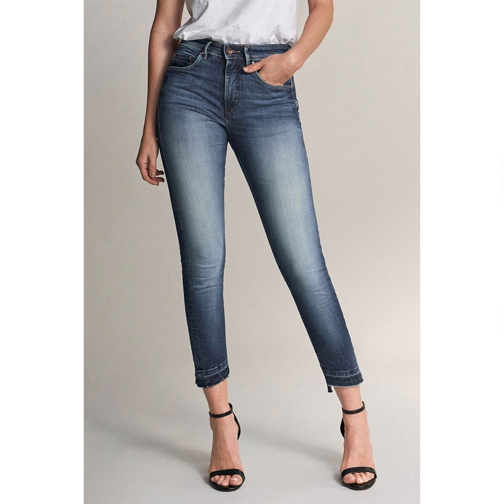 Salsa Jeans Secret Glamour Push In Cropped Premium Wash Jeans 32 Blue günstig online kaufen