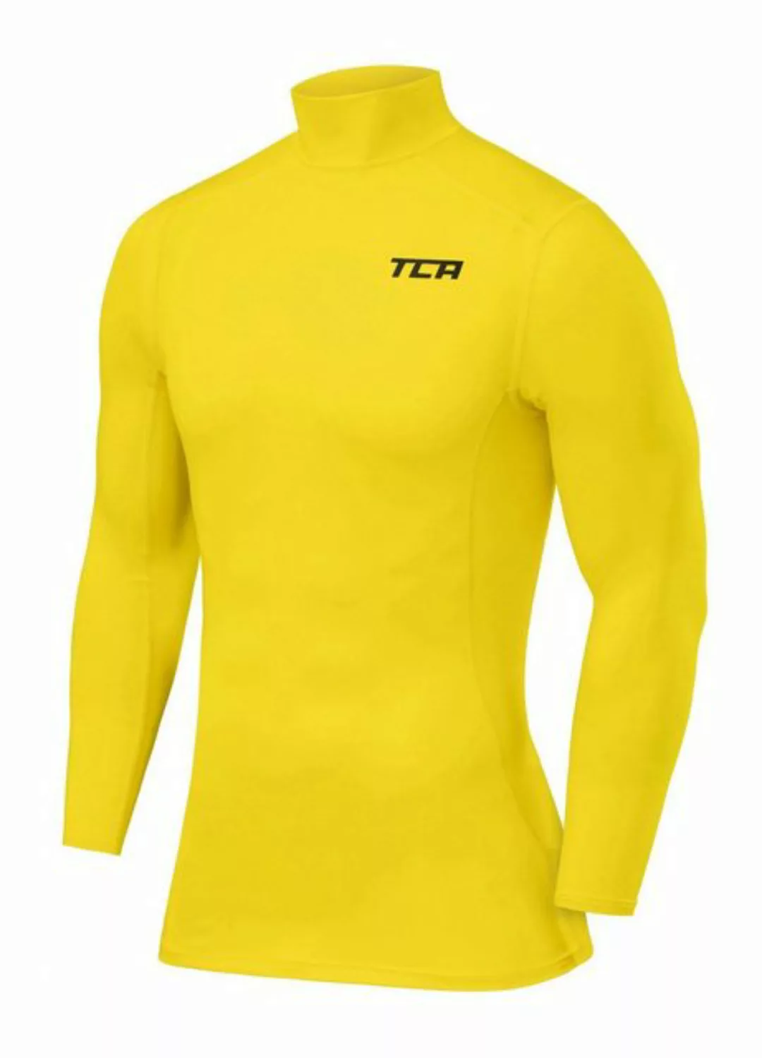 TCA Langarmshirt TCA Herren Kompression Langarm Thermo Oberteil - Gelb (1-t günstig online kaufen