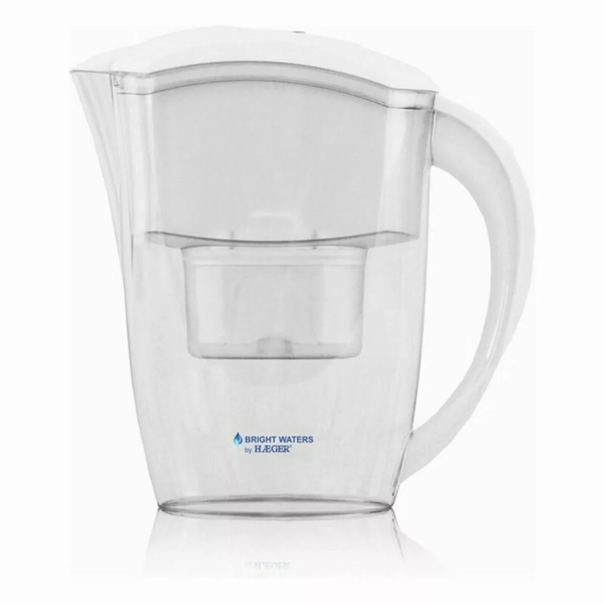 Filter-karaffe Haeger Bright Waters Weiß 2,4 L günstig online kaufen