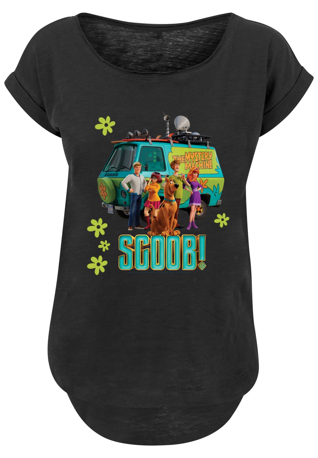 F4NT4STIC T-Shirt "Scooby Doo Mystery Inc Group", Damen,Premium Merch,Lang, günstig online kaufen