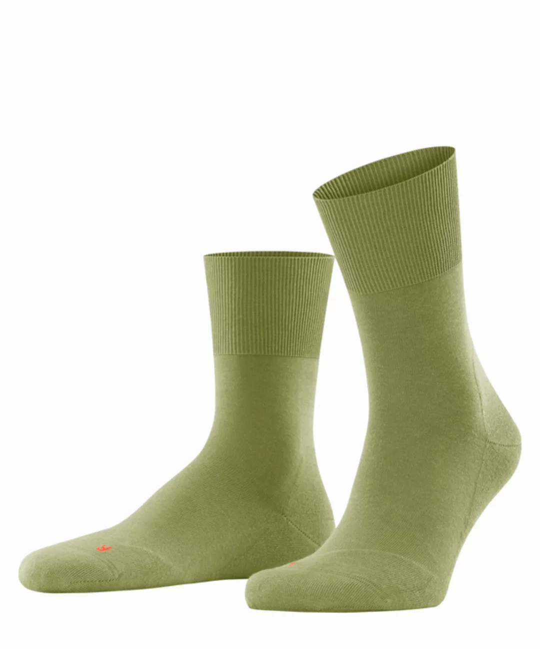 FALKE Run Socken, 39-41, Grün, Uni, Baumwolle, 16605-725802 günstig online kaufen