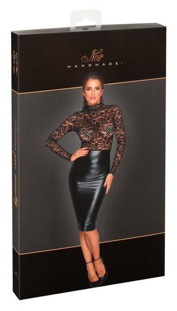 Noir Partykleid Noir- Kleid Spitze - (L,M,S,XL) günstig online kaufen