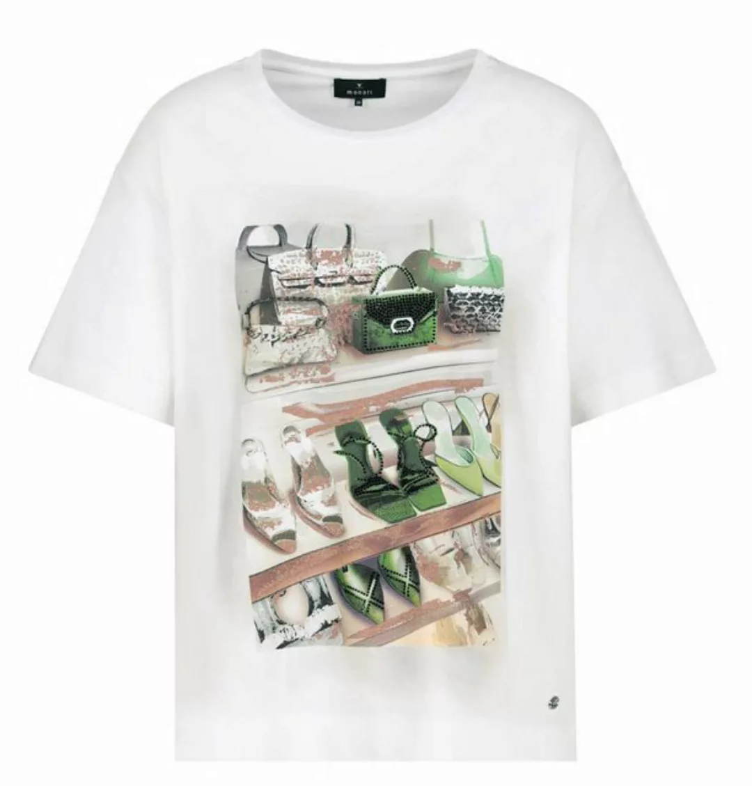 Monari T-Shirt Shirt Schuhe + Schmuck mit Strasssteinen günstig online kaufen