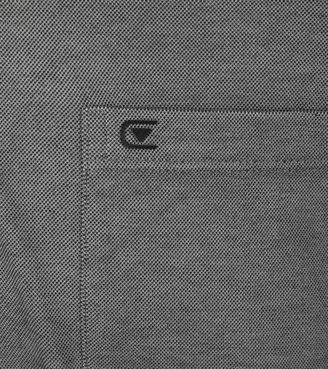 Casa Moda Long Sleeve Poloshirt Grau - Größe M günstig online kaufen