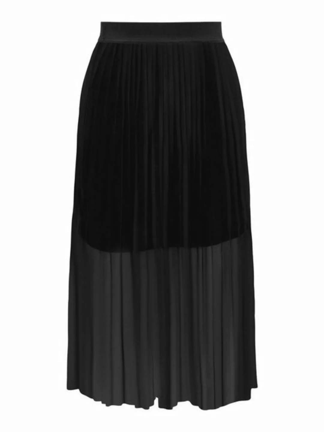 JACQUELINE de YONG Sommerrock Plissee Rock Jersey Midi Skirt Langer Faltenr günstig online kaufen