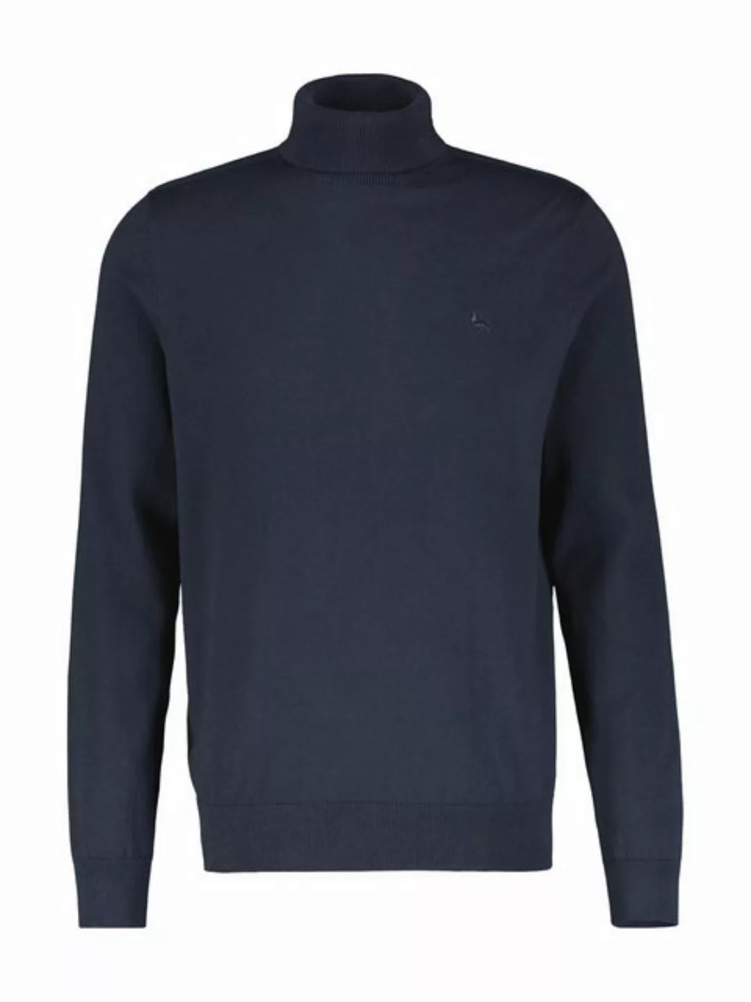 LERROS Rollkragenpullover mit Logostickerei günstig online kaufen