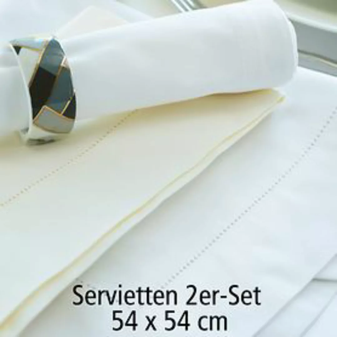Servietten 'Gent' 2er-Set porzellan 50x50 günstig online kaufen