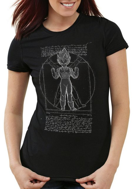 style3 T-Shirt Vitruvianischer Vegeta da vinci super dragonball z gt songok günstig online kaufen