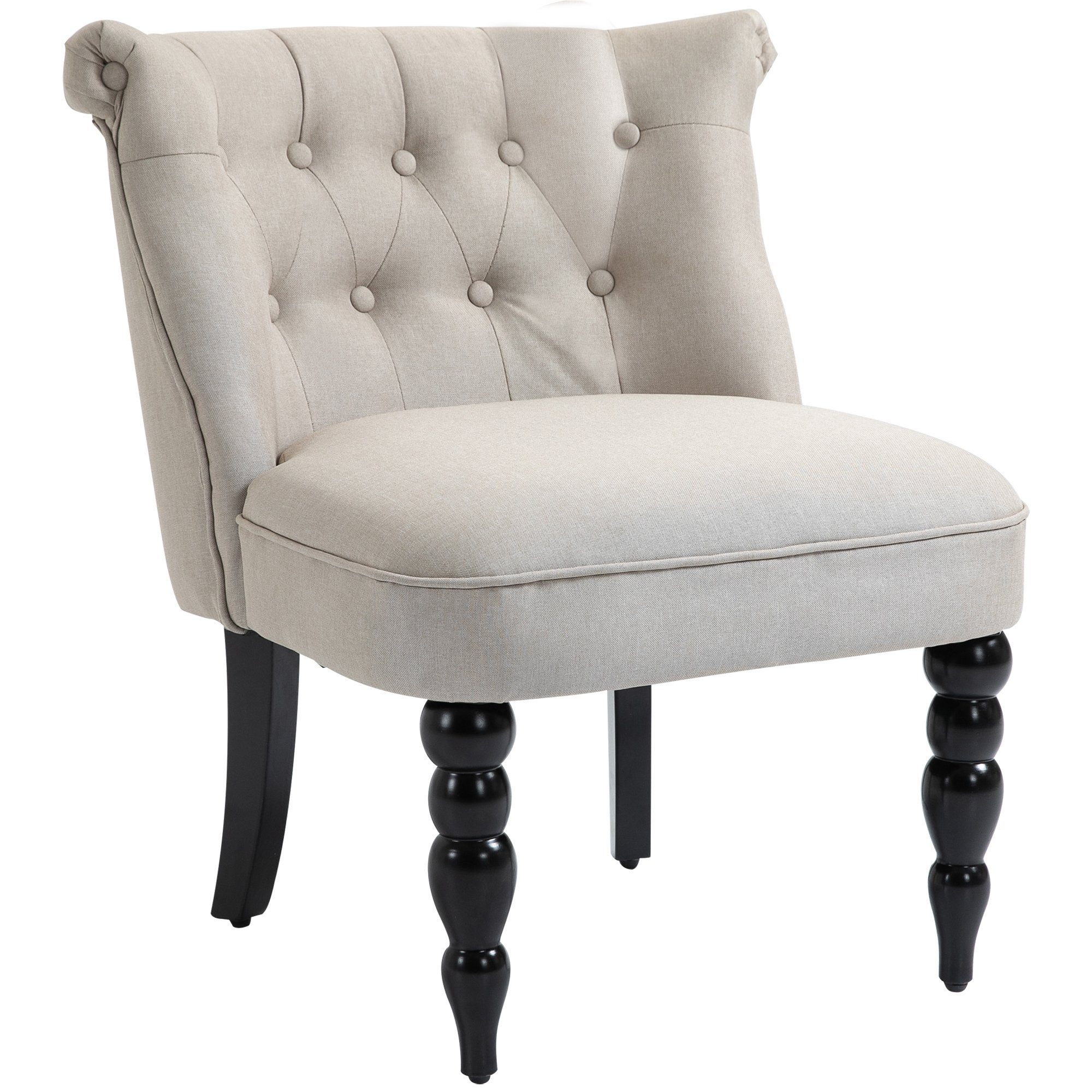 HOMCOM Sessel Polstersessel mit Knopfdesign günstig online kaufen