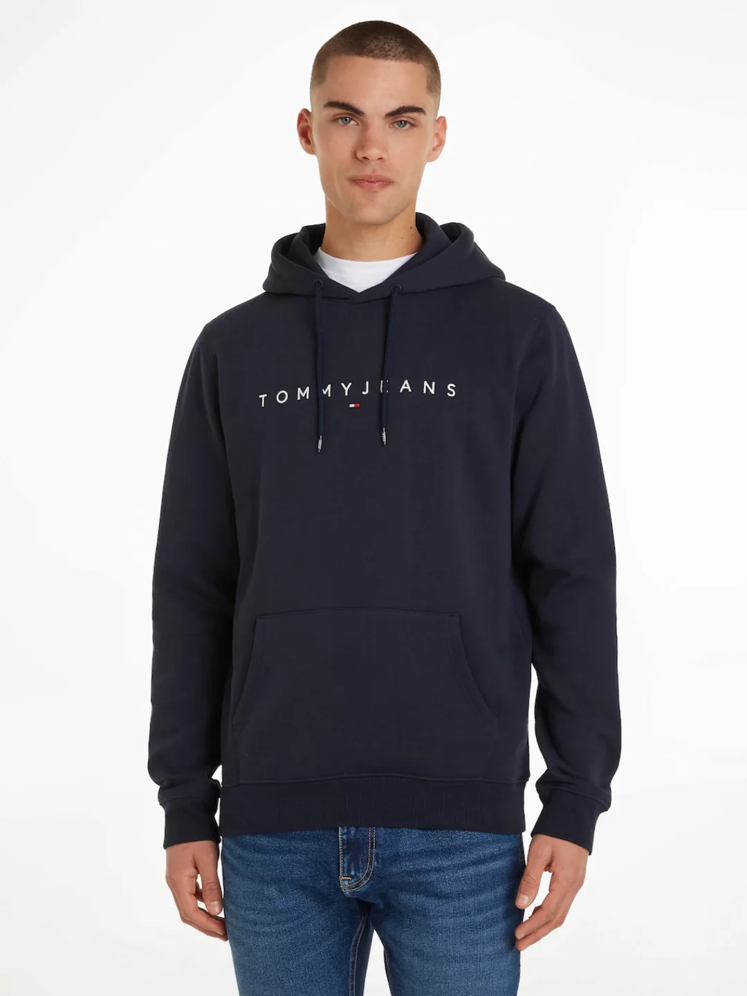 Tommy Jeans Plus Kapuzensweatshirt "TJM REG LINEAR LOGO HOODIE EXT" günstig online kaufen