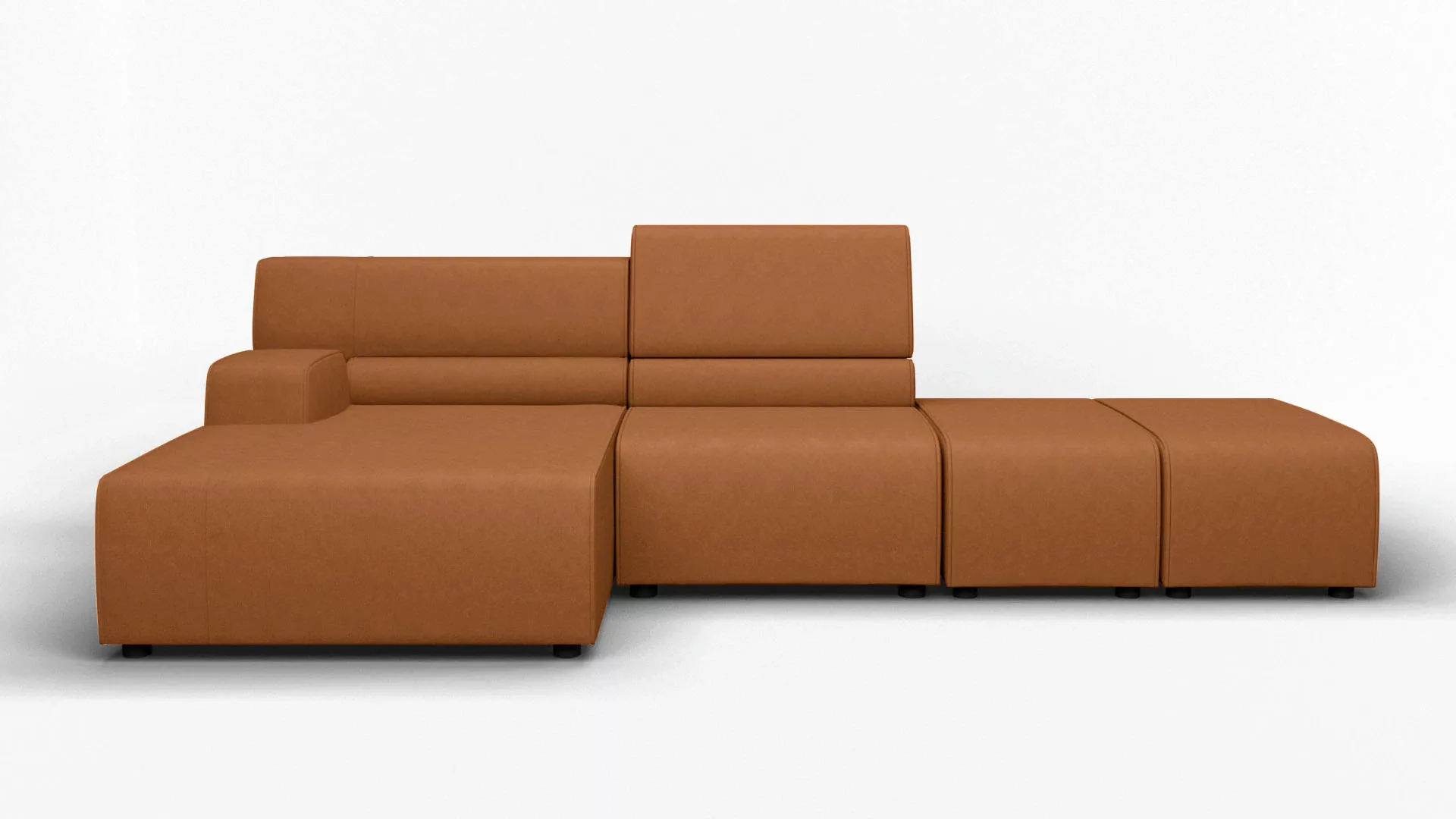 Egoitaliano Ecksofa »Babouche, Designsofa mit außergewöhnlichem Sitzkomfort günstig online kaufen