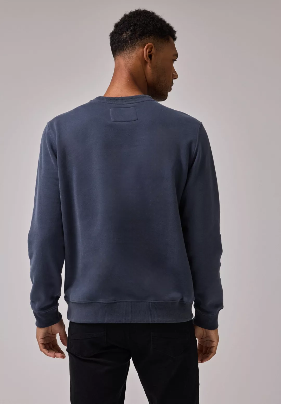 STREET ONE MEN Sweatshirt, im soften Baumwoll-Mix günstig online kaufen