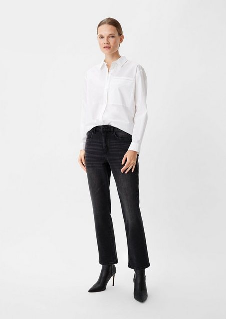 comma casual identity 5-Pocket-Jeans Regular: Jeans mit Straight leg Waschu günstig online kaufen